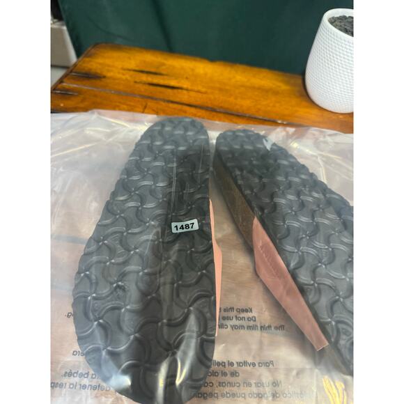 Birkenstock Madrid Big Buckle Sandal , Old Rose Nubuck  size 8 - Picture 7 of 7